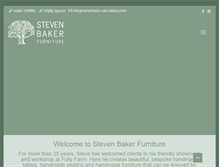 Tablet Screenshot of handmade-oak-tables.com